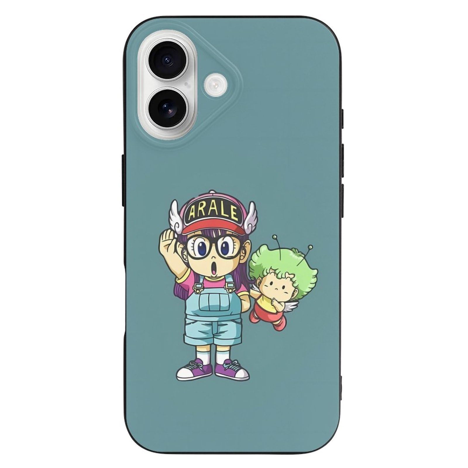 Amazon.co.jp: Drスランプ アラレちゃん iPhone 16 ケース 耐衝撃