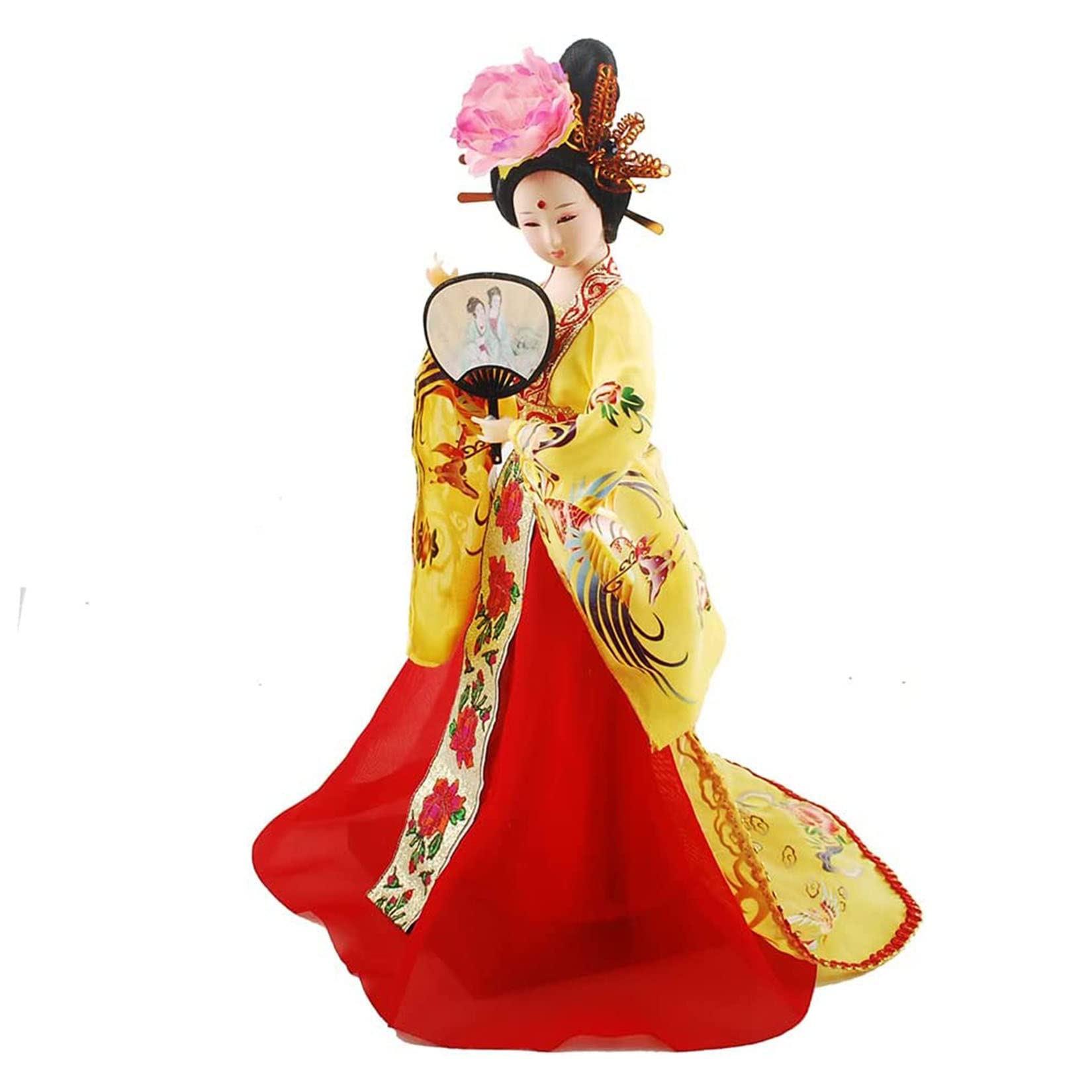 Amazon.co.jp: 中国人形デスクトップ装飾唐王朝女王ヤンギフェイ古代四