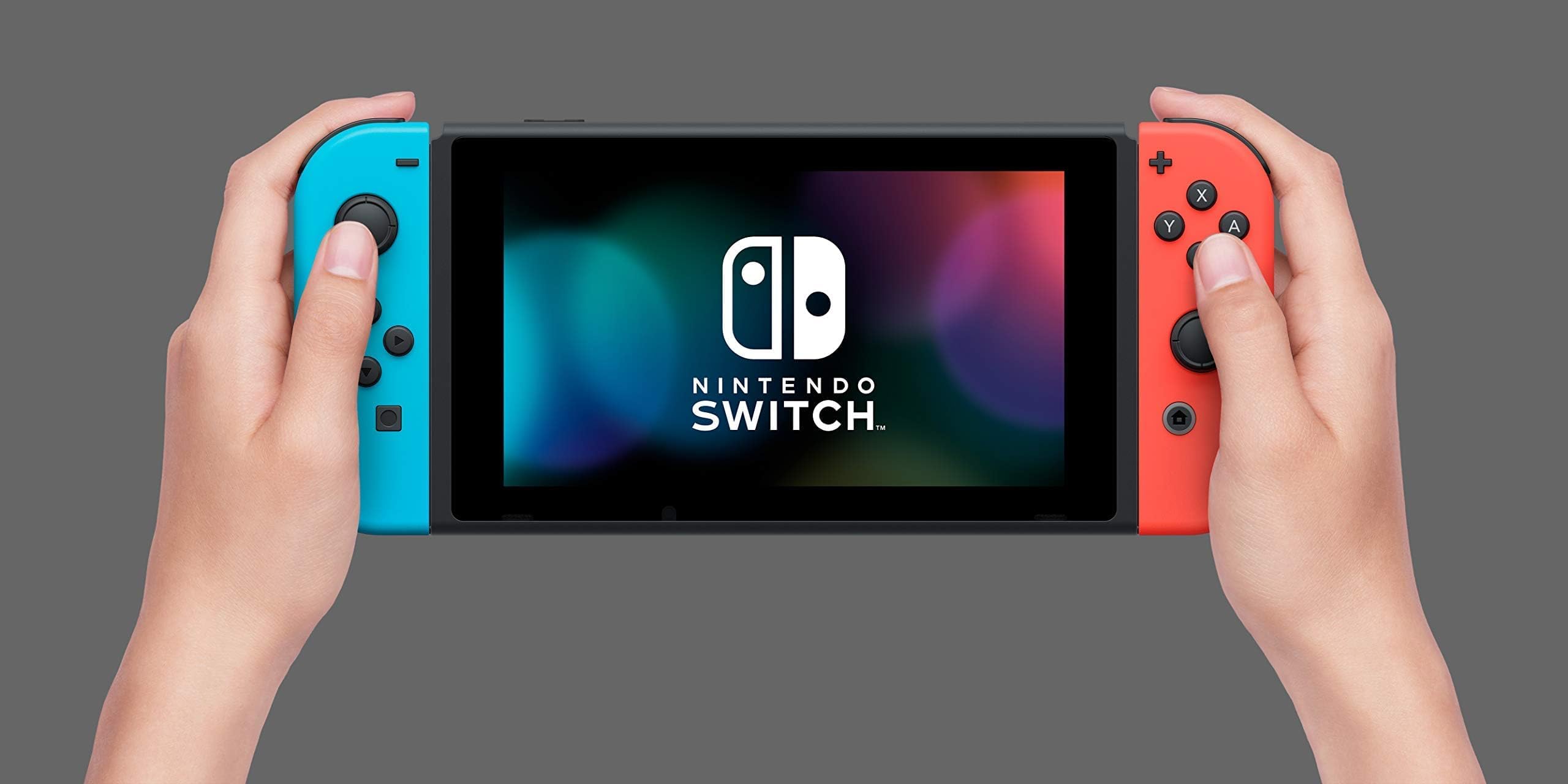 Nintendo Switch with Neon Blue and Neon Red Joy‑Con™ : Amazon.ca