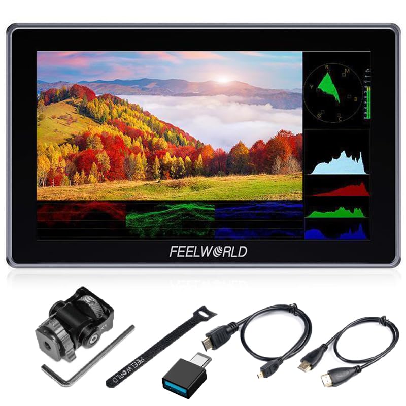 Amazon.com : FEELWORLD H5 5.5-inch 12G SDI HDMI 2.0 Camera Field
