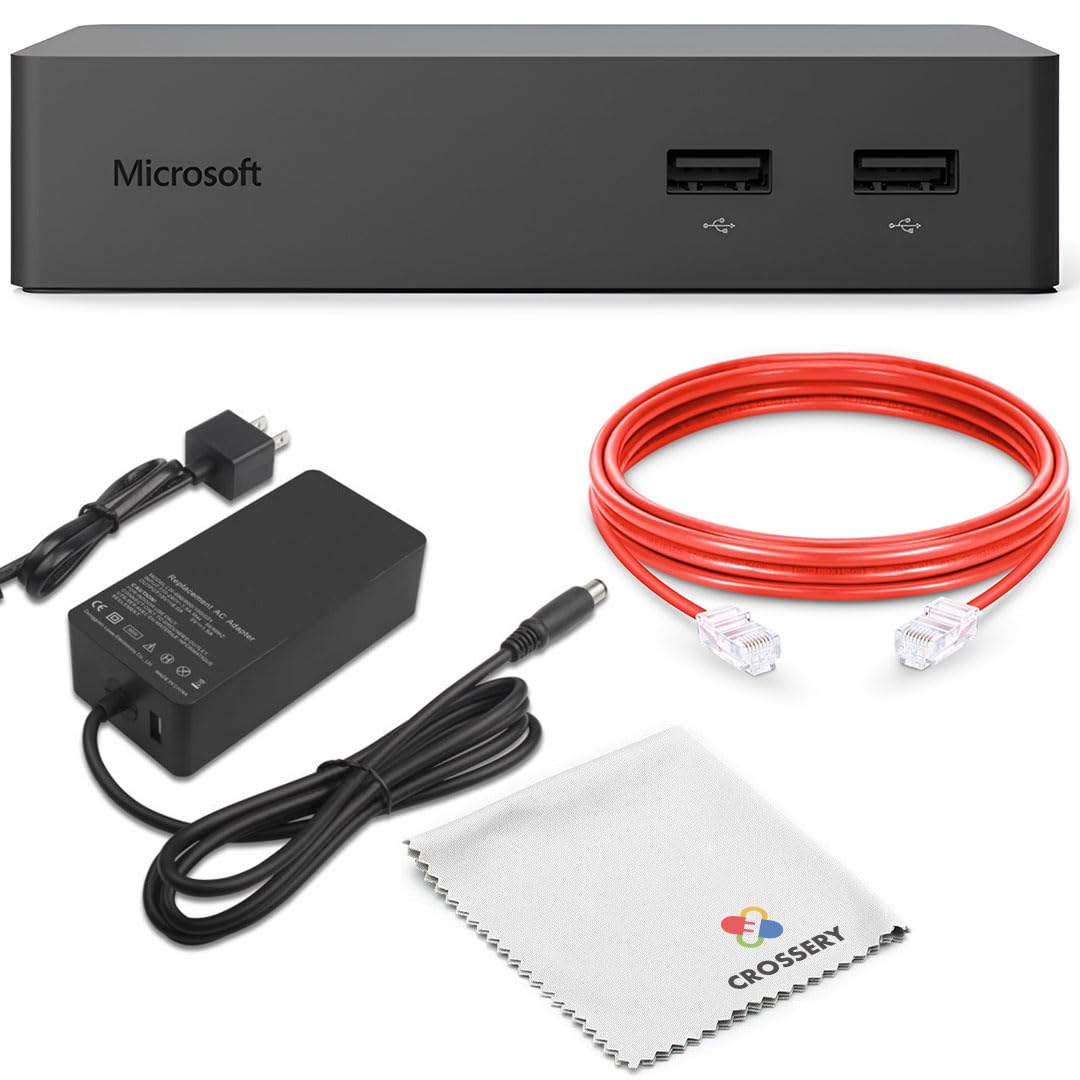 Amazon.com: Microsoft Surface Dock 1661 Bundle - Includes 90W