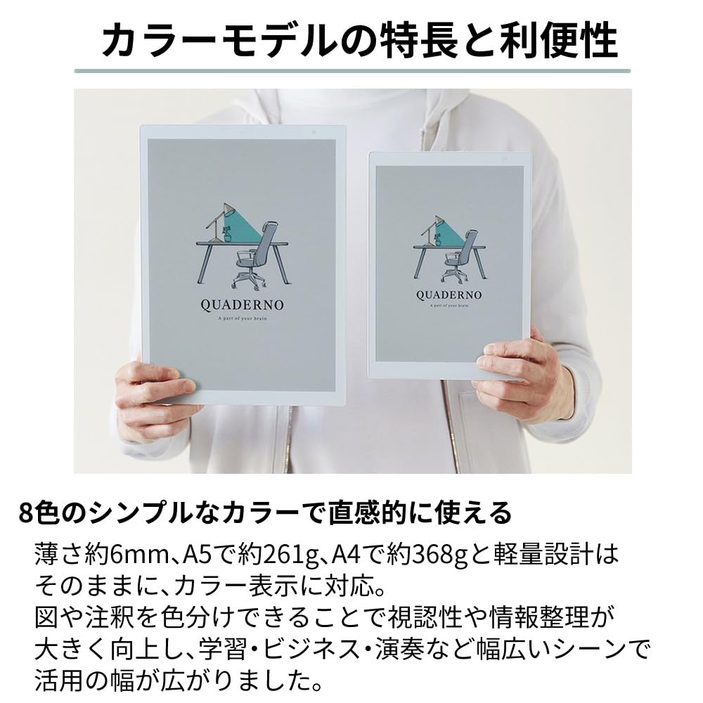 Amazon | 電子ペーパー クアデルノ A5型 QUADERNO A5 (Gen. 3C