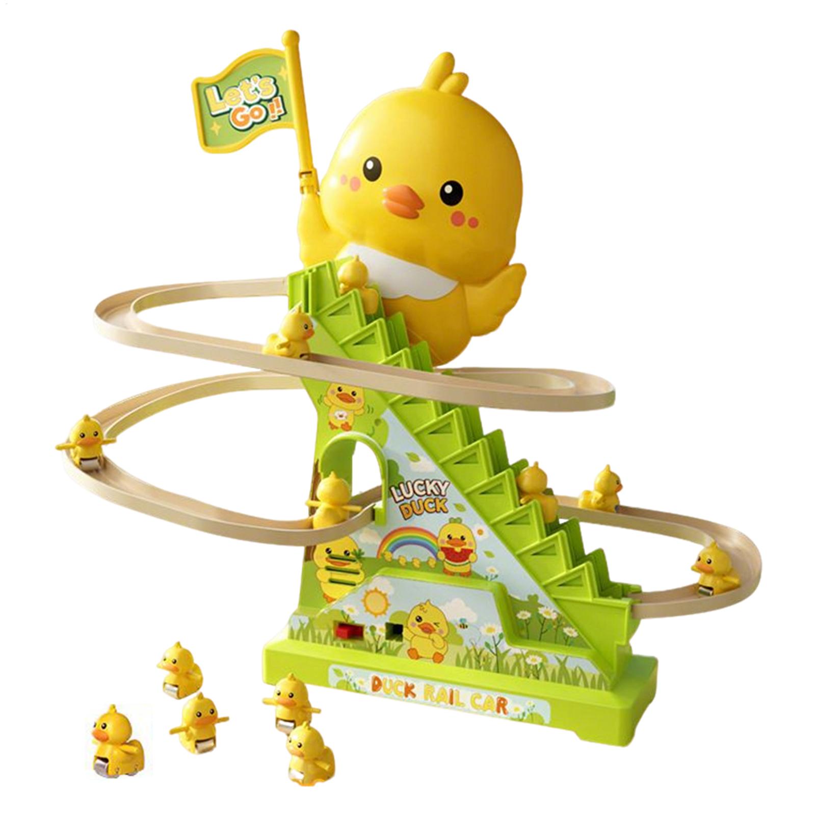 Amazon.co.jp: 電気リトルダックスライドおもちゃ 電気アヒル登山