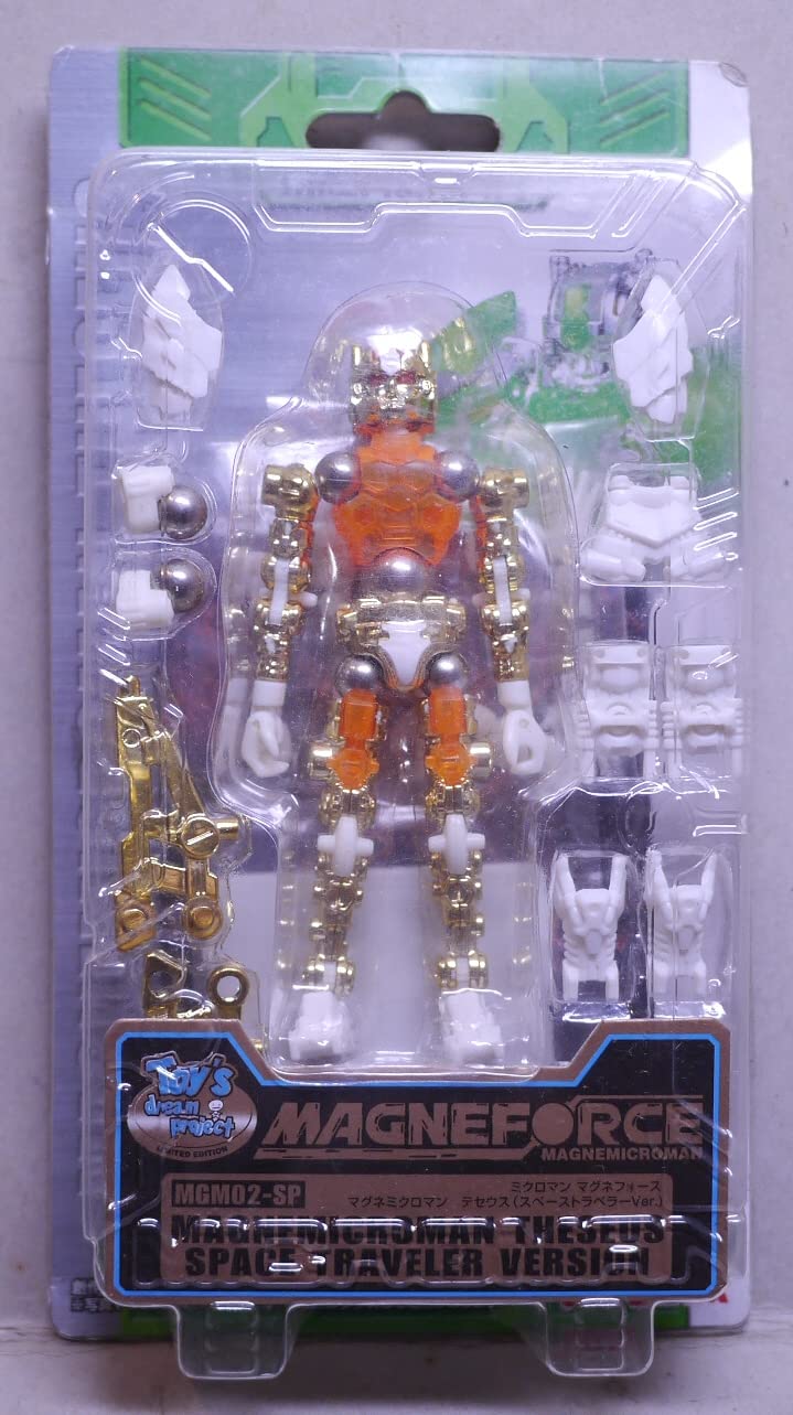 Amazon.co.jp: ミクロマン マグネフォース マグネミクロマン テセウス