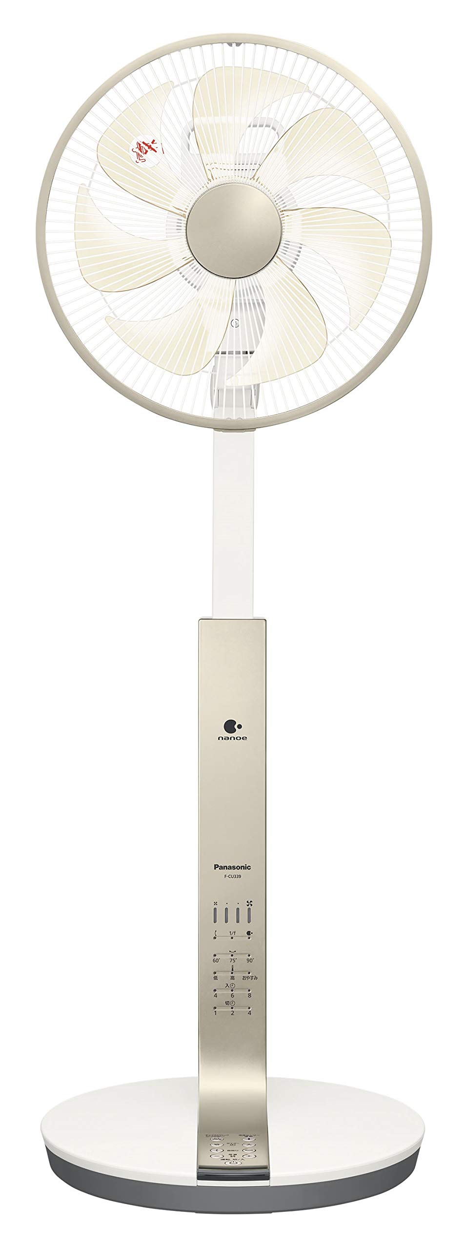 Amazon | パナソニック リビング扇風機 DCモーター ナノイー&温度