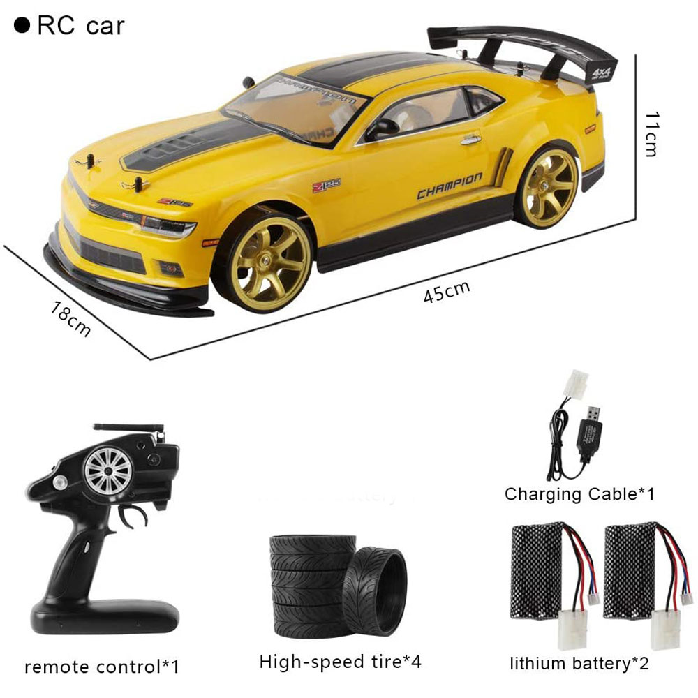 Amazon.co.jp: 2.4Ghzラジコンカー 70km / h高速ドリフトレーシング