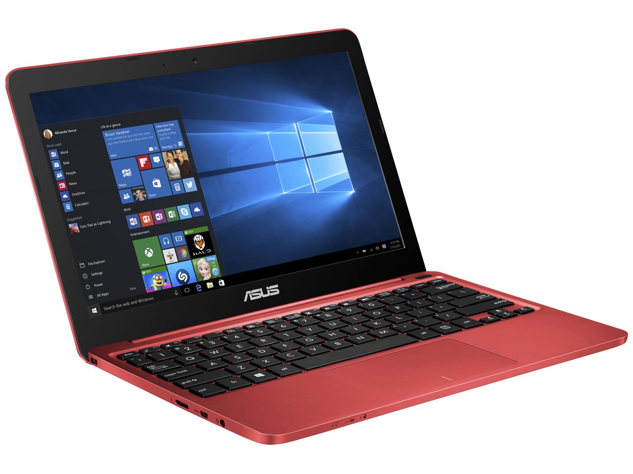 Amazon.co.jp: ASUS ノートパソコン EeeBook X205TA-RED10 Windows10