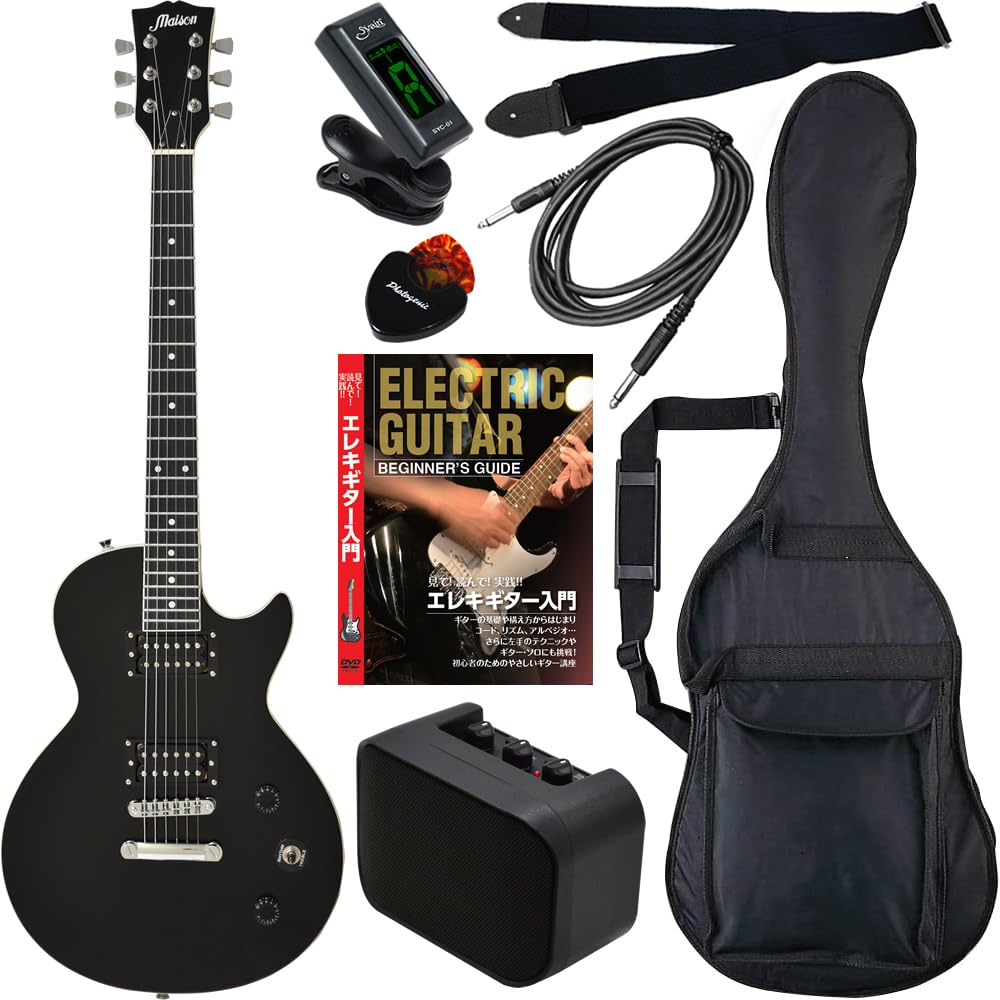Amazon | Maison メイソン エレキギター レスポールタイプ LP-20F/BK