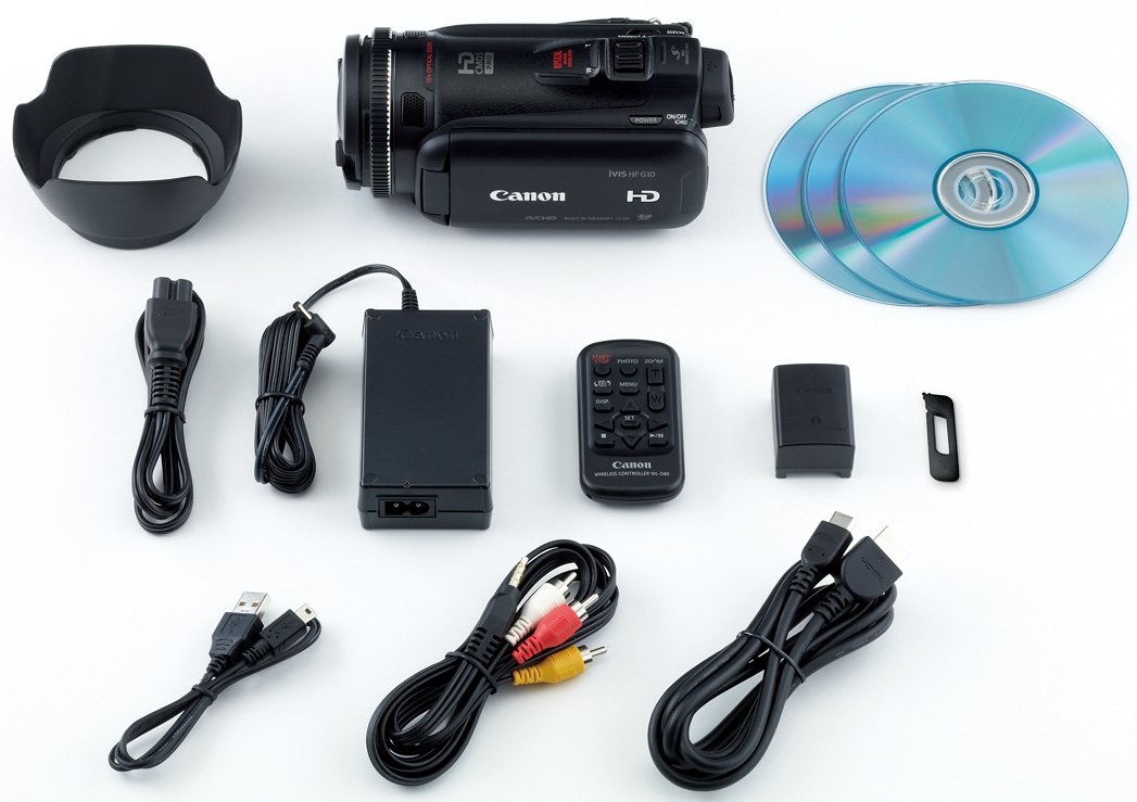 Amazon | Canon デジタルビデオカメラ iVIS HF G10 IVISHFG10 光学10倍