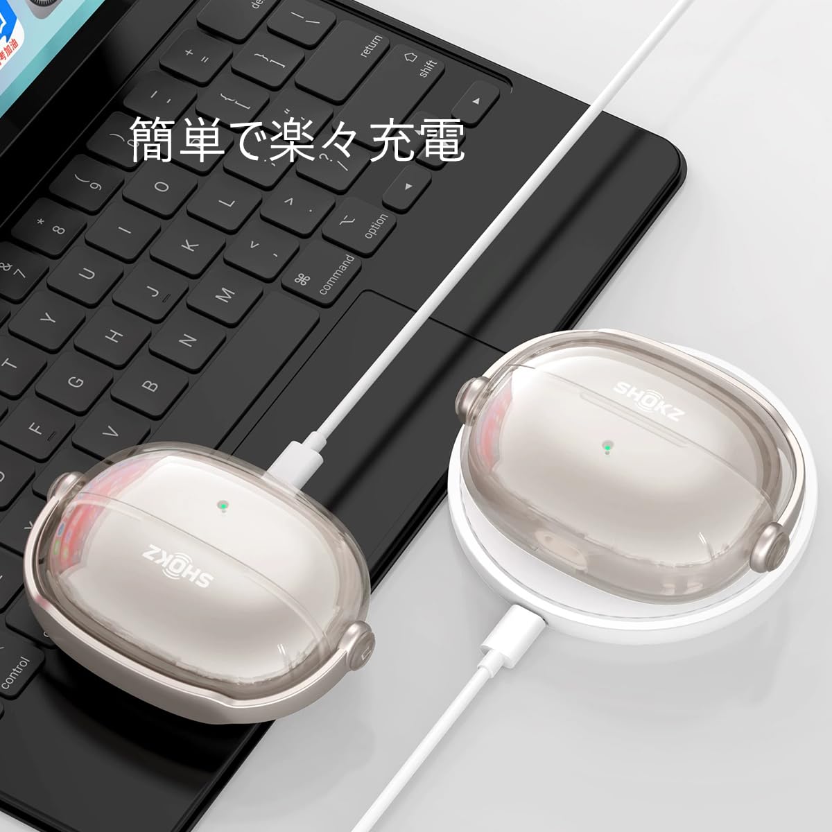 Amazon | For Shokz OpenDots ONE 用 ケース カバー 安全なロック付き