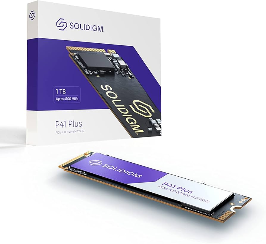 Amazon.com: Solidigm™ P41 Plus Series 1TB PCIe GEN 4 NVMe 4.0 x4 M