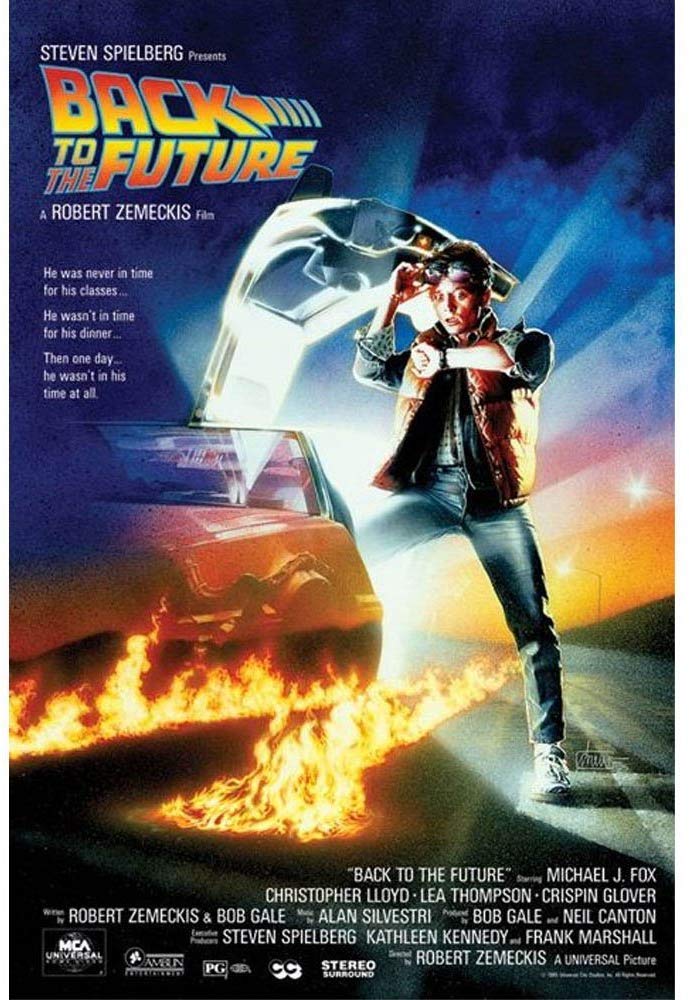 Amazon.co.jp: 映画ポスター BACK TO THE FUTURE バック