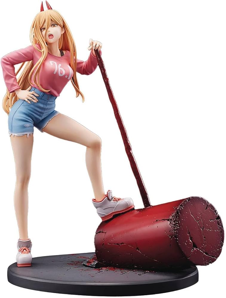Amazon.com: Amakuni - Chainsaw Man - Power 1/7 PVC Figure : Toys
