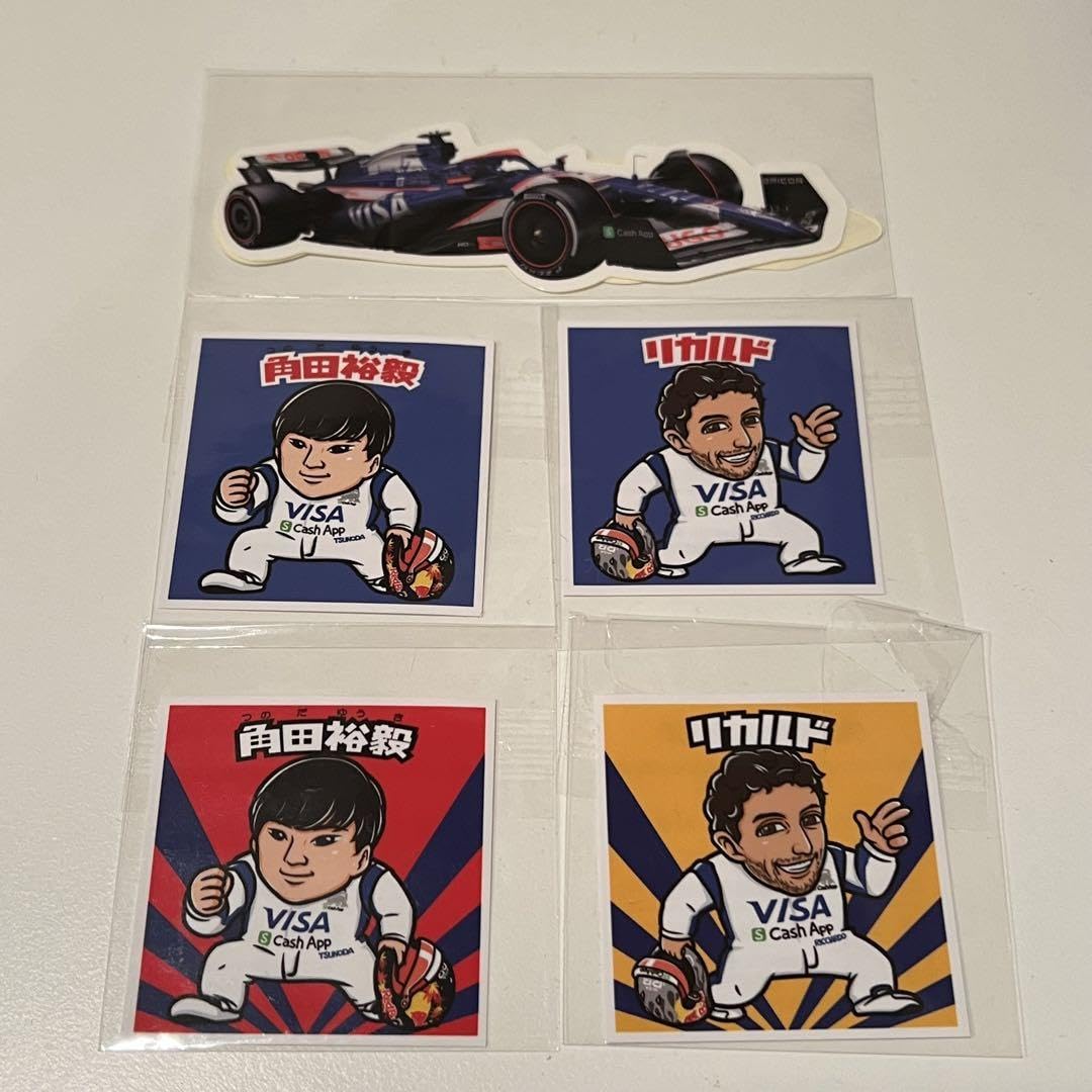 Amazon.co.jp: F1 日本GP 限定ステッカー レッドブル 角田裕毅
