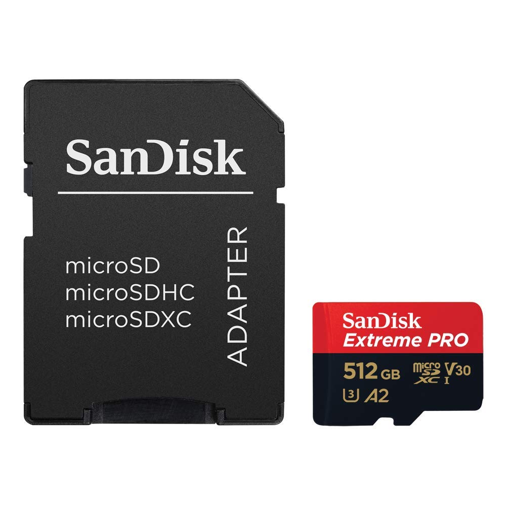 Amazon | マイクロSD 512GB サンディスク Extreme PRO microSDXC A2