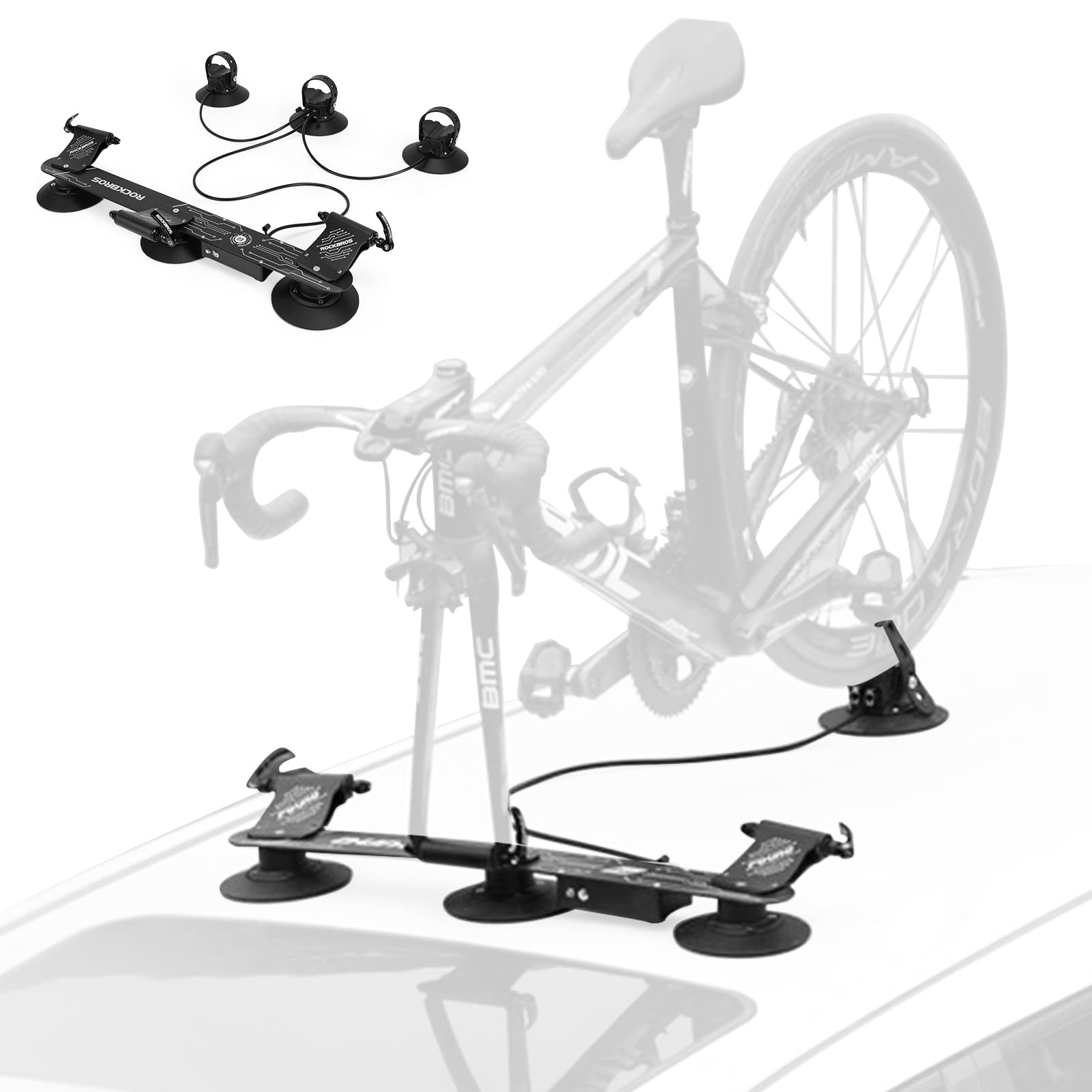 Amazon | ROCKBROS(ロックブロス)サイクルキャリア 自転車用 ルーフ