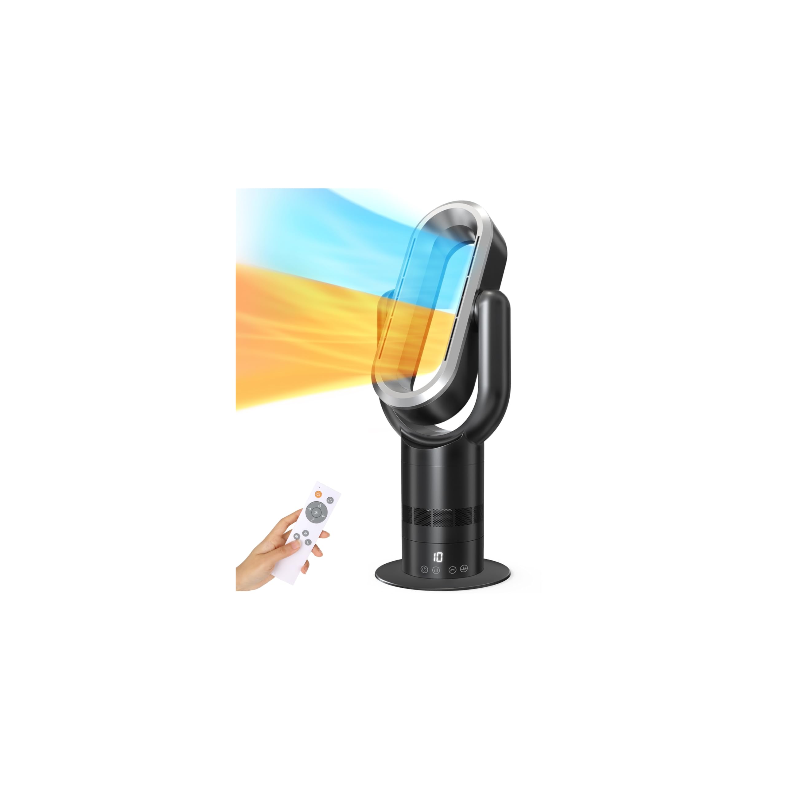 Amazon | 【節電対策】タワーファン 扇風機 羽なし 冷風 温風 強力 DC