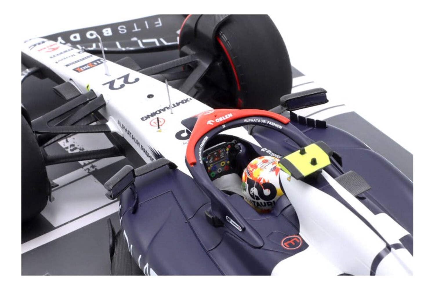 Amazon | ミニチャンプス 1/43 アルファタウリ ホンダ F1 AT04#22 角田