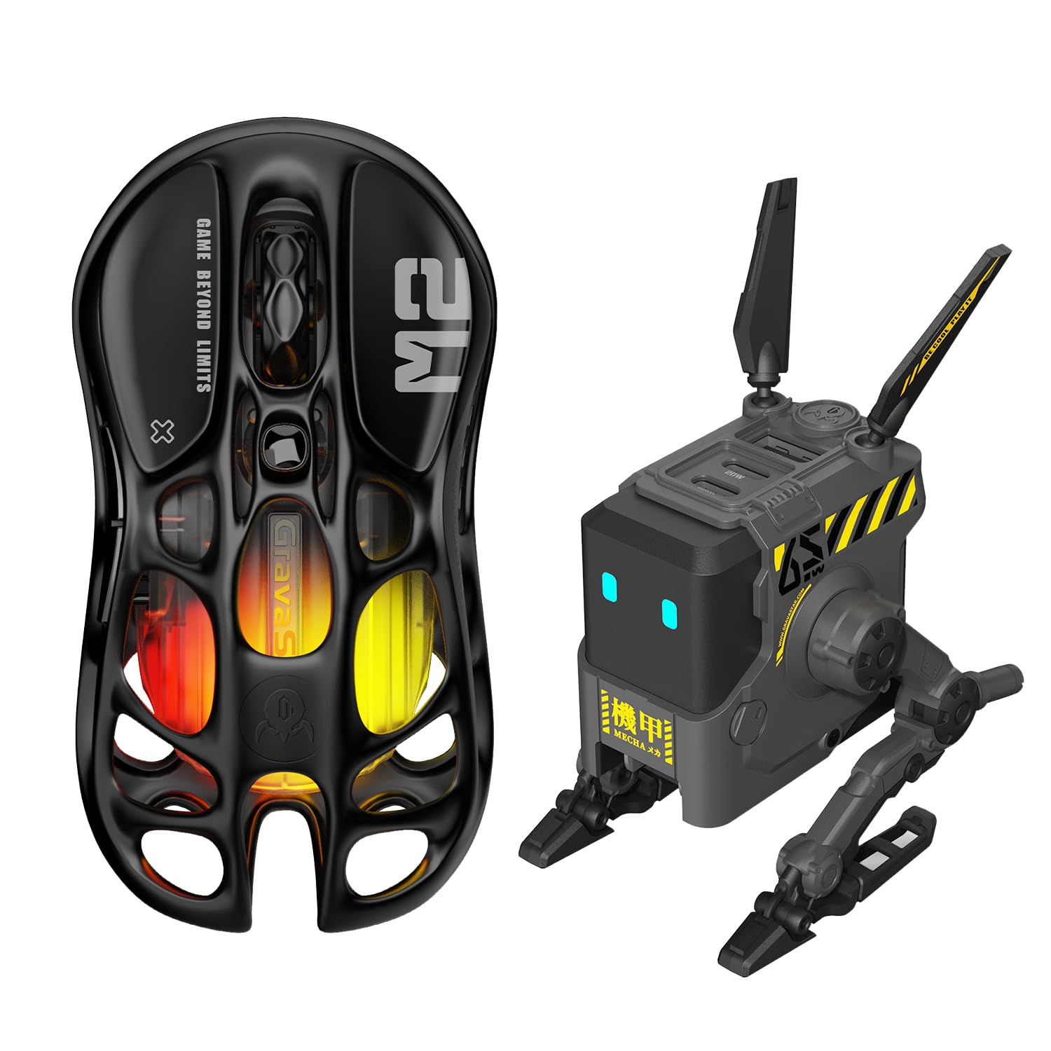 Amazon.com: GravaStar Mercury M2 Wireless Gaming Mouse with