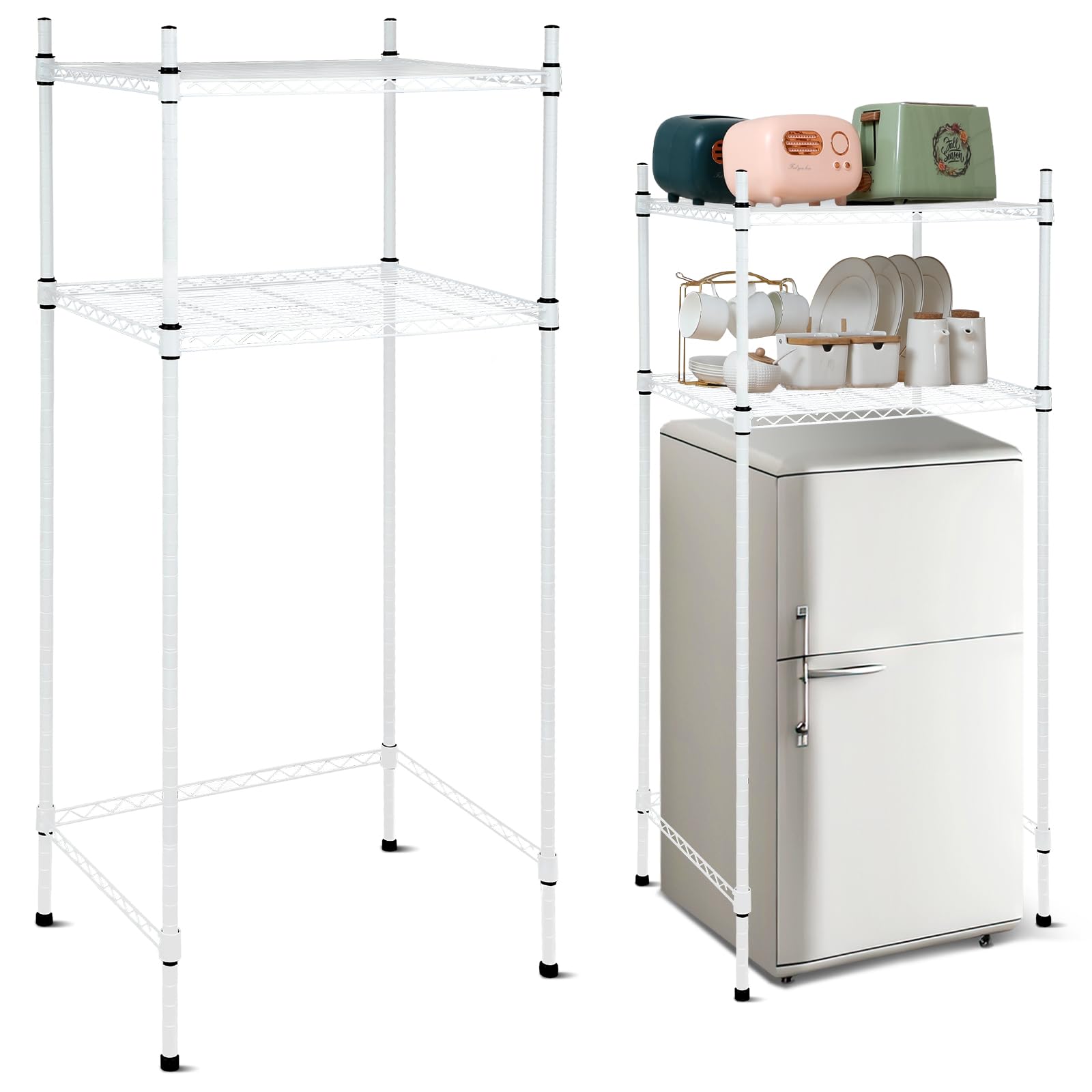 Amazon.com: Huwena Portable Mini Fridge and Microwave Storage