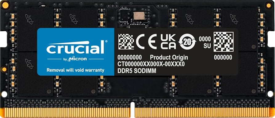 Amazon.co.jp: GEVOK Crucial RAM 16GB DDR5 5200MHz (or 4800MHz