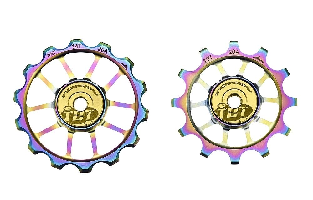 Amazon.co.jp: TOKEN TK1724-TBT ビッグプーリーセット シマノ/スラム