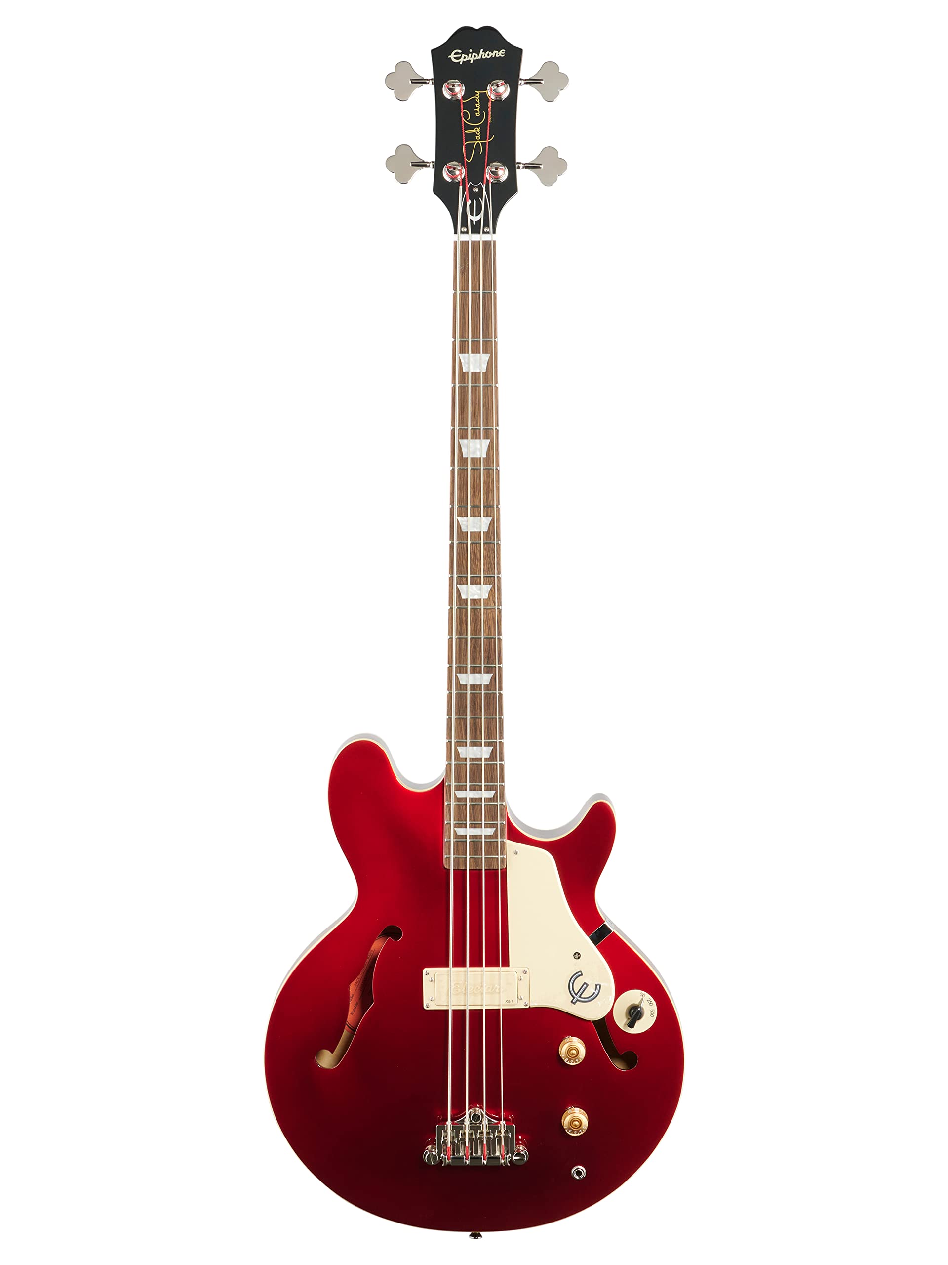 Amazon.com: Epiphone Jack Casady Signature Bass Guitar Sparkling