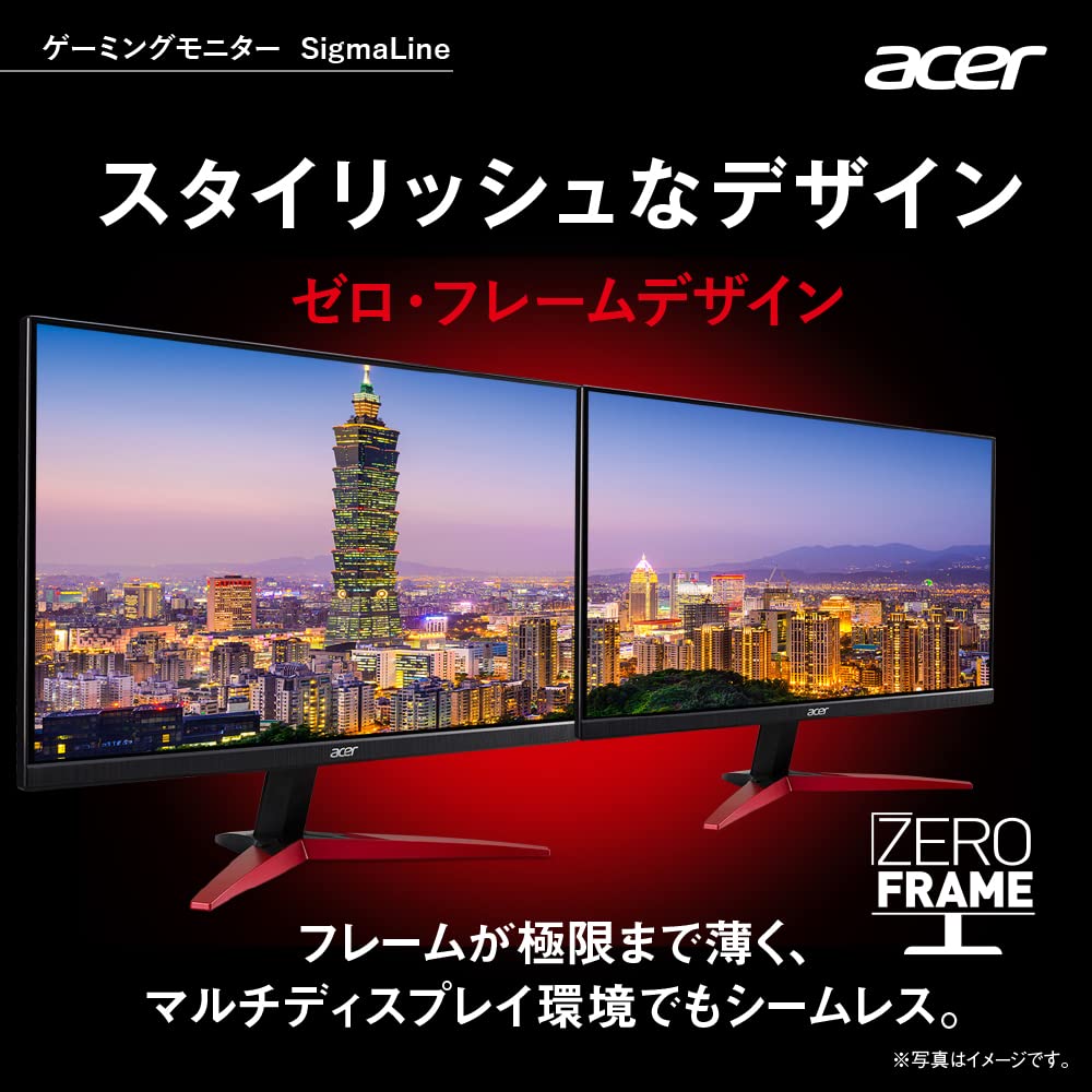 Amazon.co.jp: Acer ゲーミングモニター SigmaLine KG251QSbmiipx 24.5