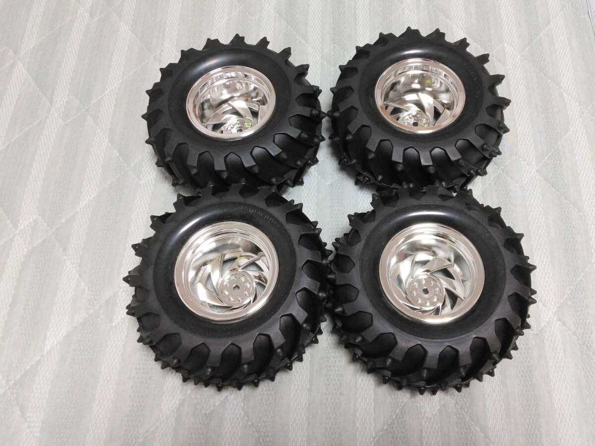 Amazon.co.jp: ビッグタイヤホイールセット 未使用 (検索用 ランチ