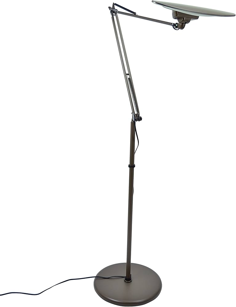 Amazon.co.jp : 藤栄 スワン電器 LEDフロアスタンド ブラウン : ホーム