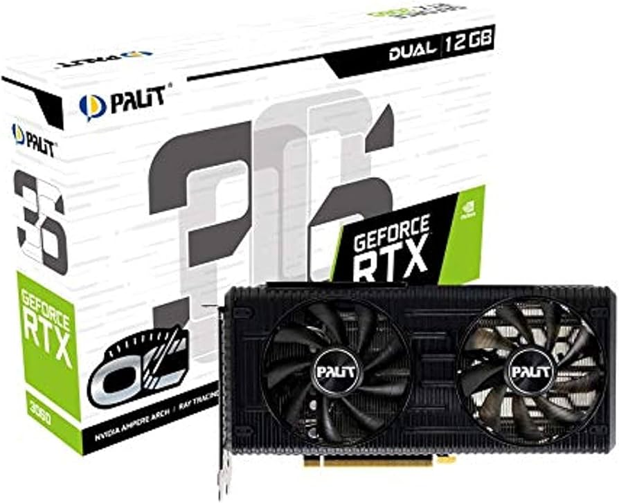 Amazon.com: Palit GeForce RTX 3060 Dual OC 12GB GDDR6 Graphics