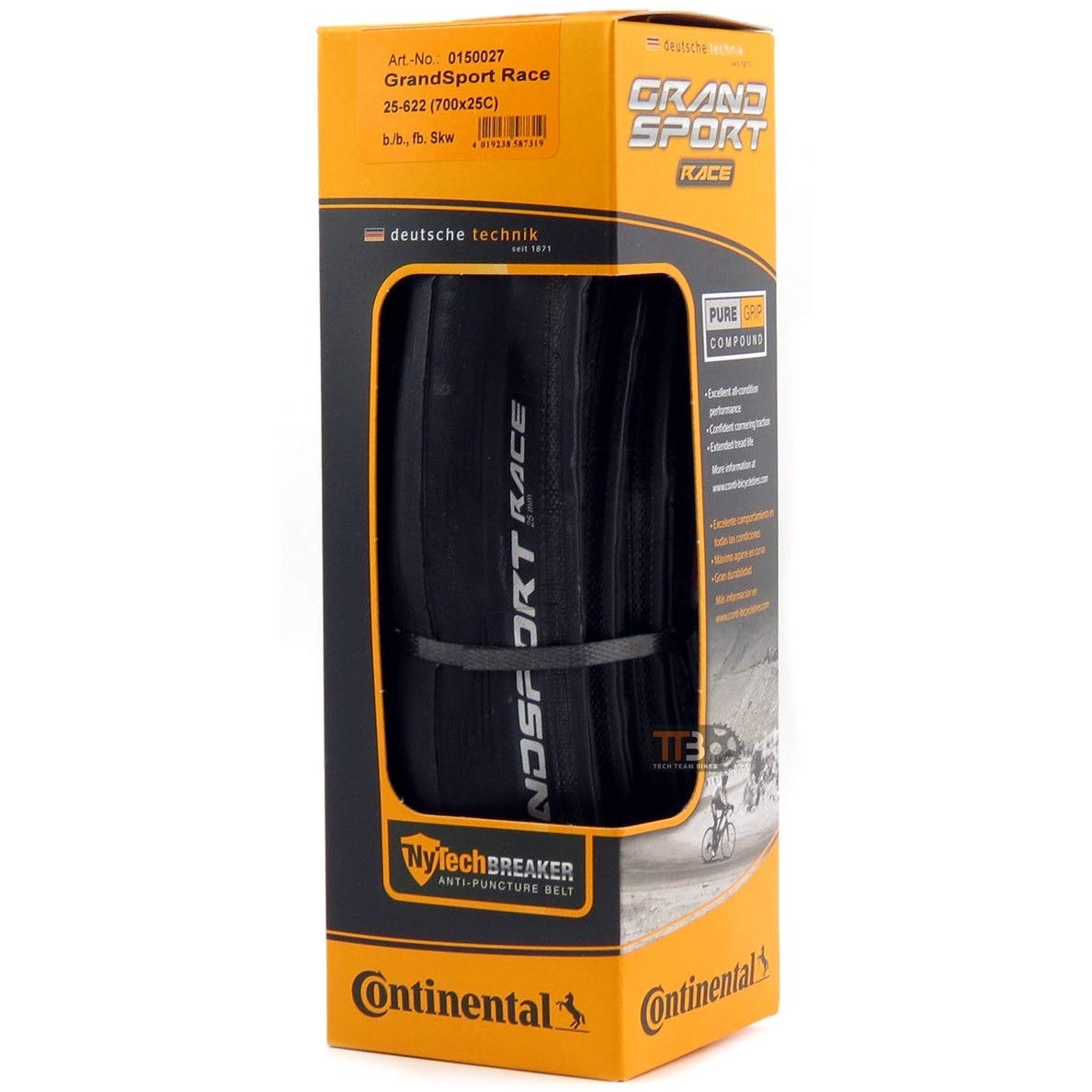 Amazon.com : Continental Grand Sport Race Tires - Clincher Black