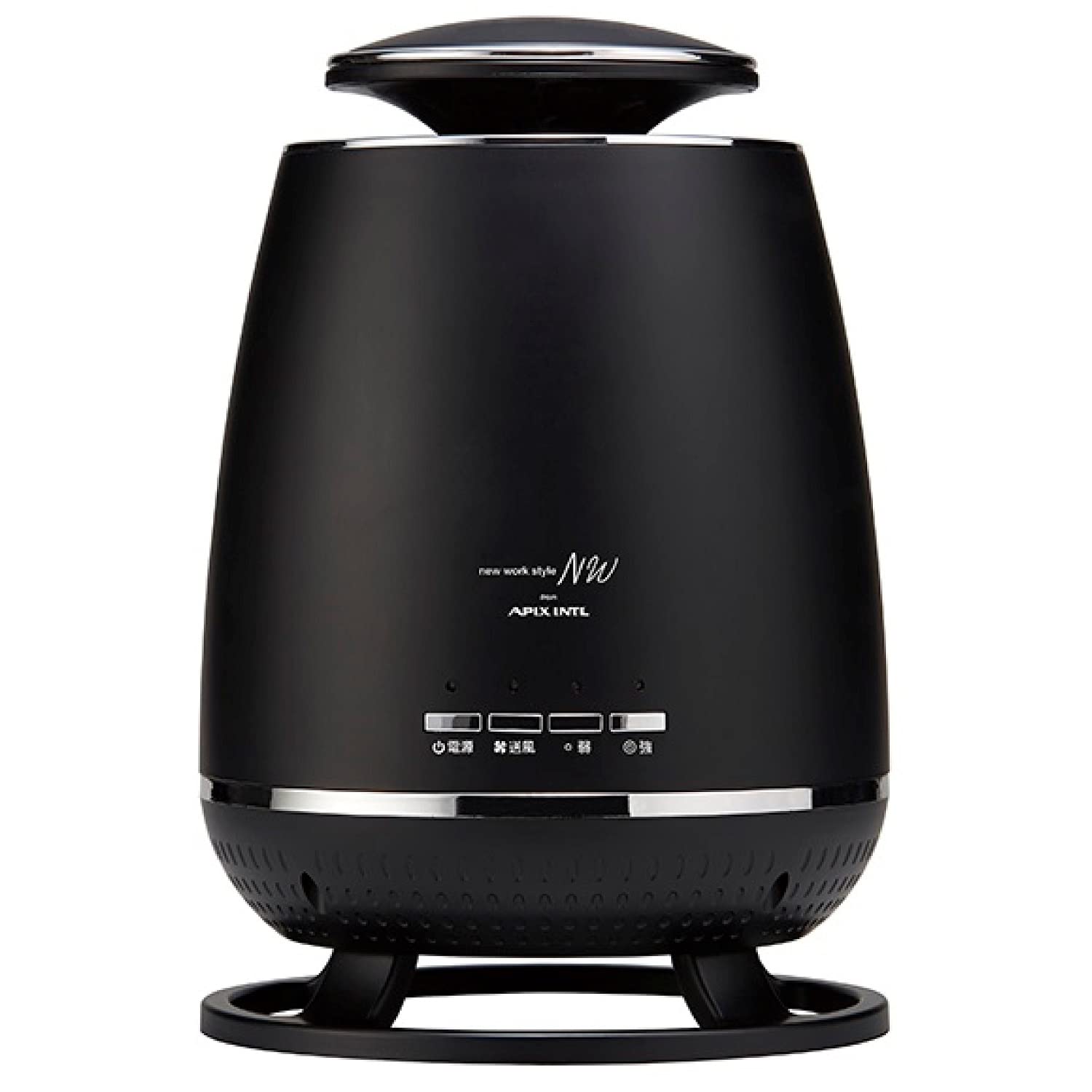 Amazon | APIX アピックス 360°セラミックヒーター ブラック FSWH