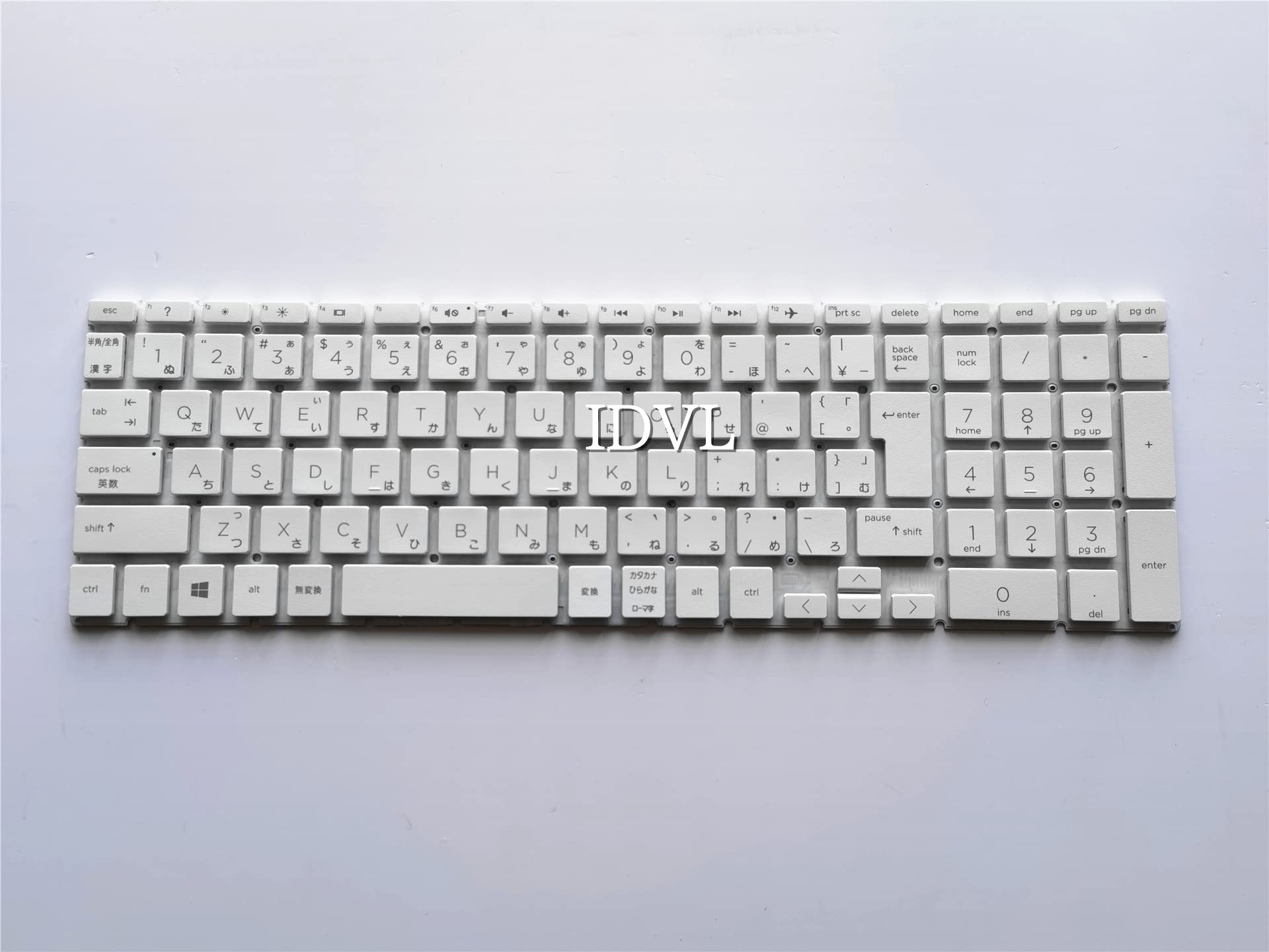 Amazon | [IDVL]HP Laptop 15-db 日本語キーボード ノートPC用 白色
