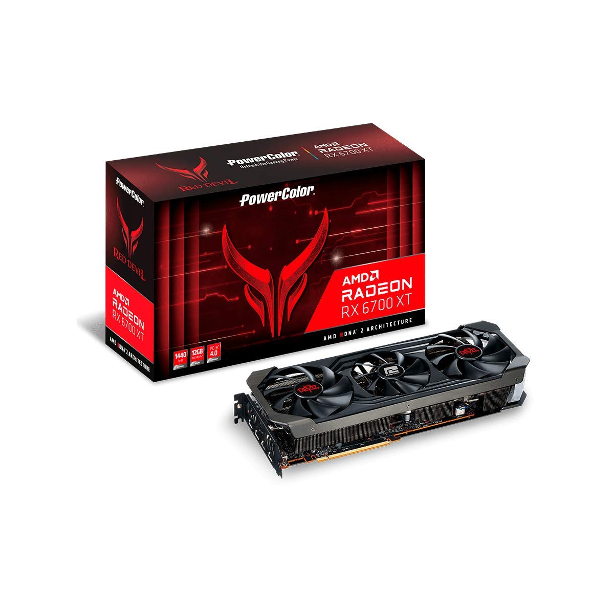 Amazon | Power Color AMD Radeon RX6700XT搭載 グラフィックボード