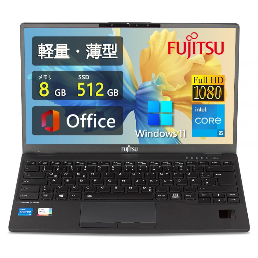 Amazon.co.jp: 【整備済み品】極軽極薄FUJITSU LIFEBOOK U9311 □13.3