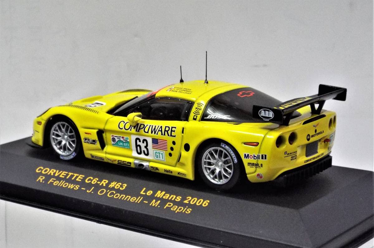 Amazon | 【イクソ】1/43 シボレー コルベット C6-R #63 2006年 ルマン