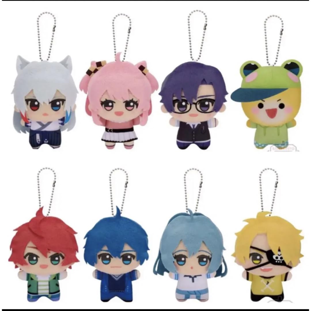 Amazon.co.jp: カラピチ カラフルピーチ ちびぐるみ 全8種 : おもちゃ