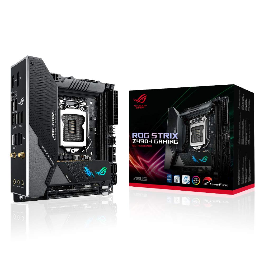 Amazon | ASUS INTEL Z490 搭載 LGA1200 対応 マザーボード ROG STRIX
