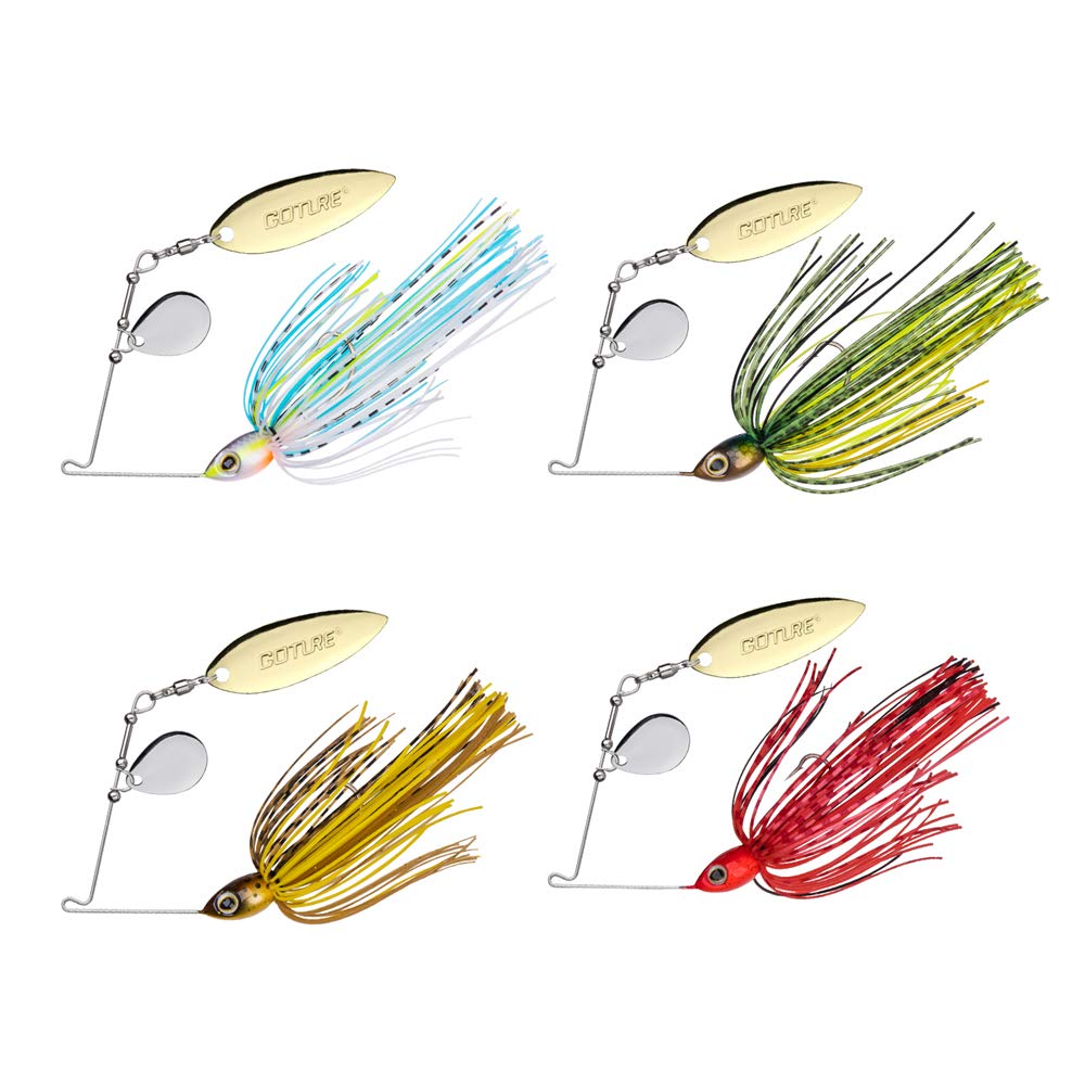 Amazon.co.jp: スピナーベイトセット バス釣り ルアー 淡水用 淡水釣り