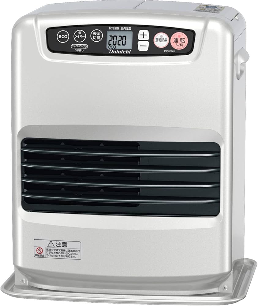 Amazon | ダイニチ:石油ファンヒーター(Sタイプ)(ライトシルバー)/FW