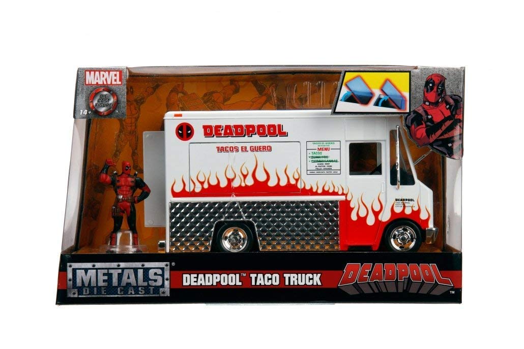Amazon.co.jp: JADA TOYS 1/24 DEADPOOL TACO TRUCK WITH DEADPOOL