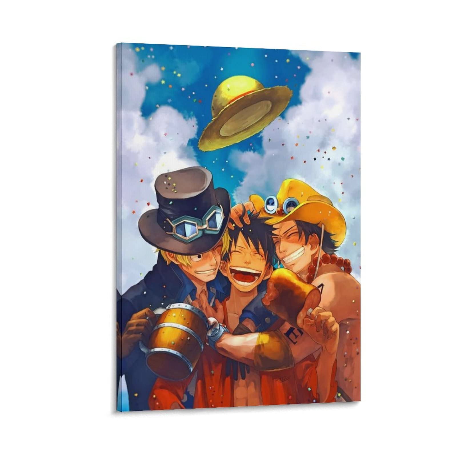 ワンピース アートコースター ルフィ エース サボ JF2016 BOX購入特典