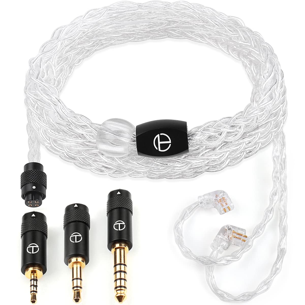 Amazon | TRN-T3 Pro リケーブル QDC 99.99%純銀 3.5 4.4 mm プラグ