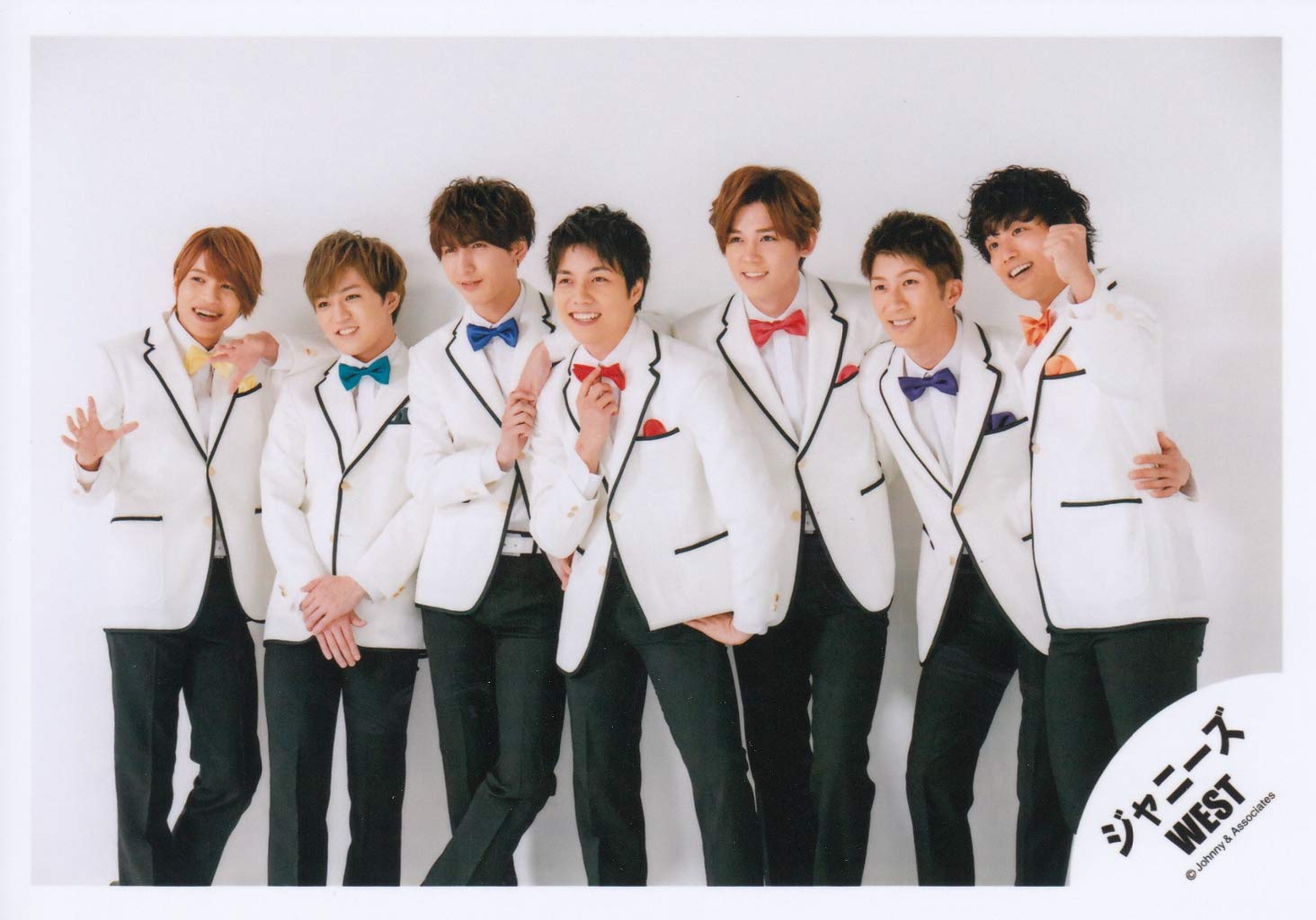 Amazon.co.jp: ジャニーズWEST 公式生写真 （集合写真）WA00387 : おもちゃ