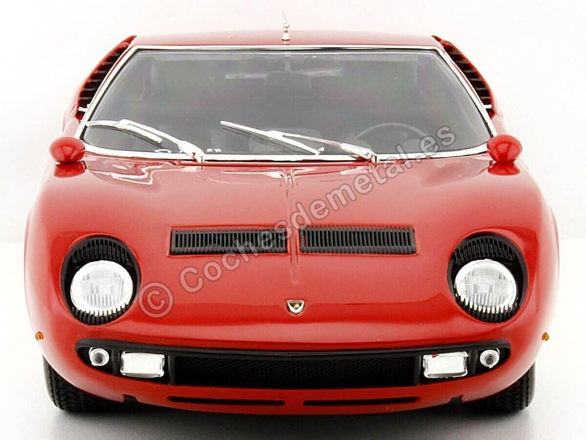 Amazon | 京商オリジナル 1/18 ランボルギーニ ミウラ P400S レッド
