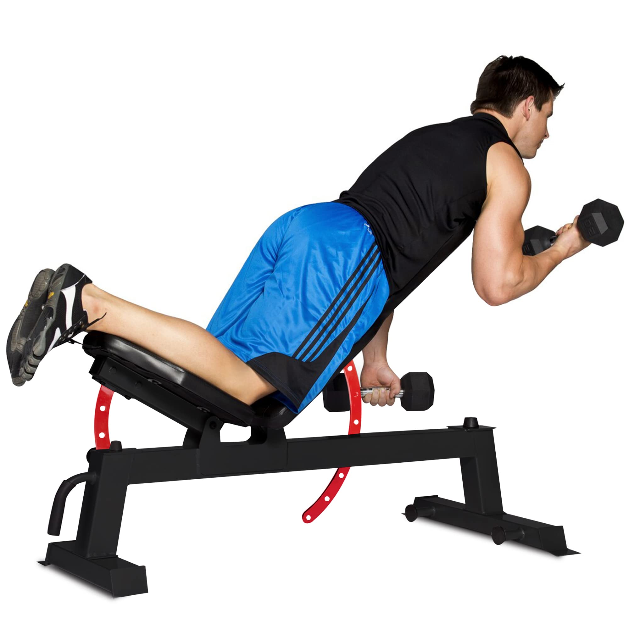 Amazon | MENCIRO トレーニングベンチ インクラインベンチ 可変式