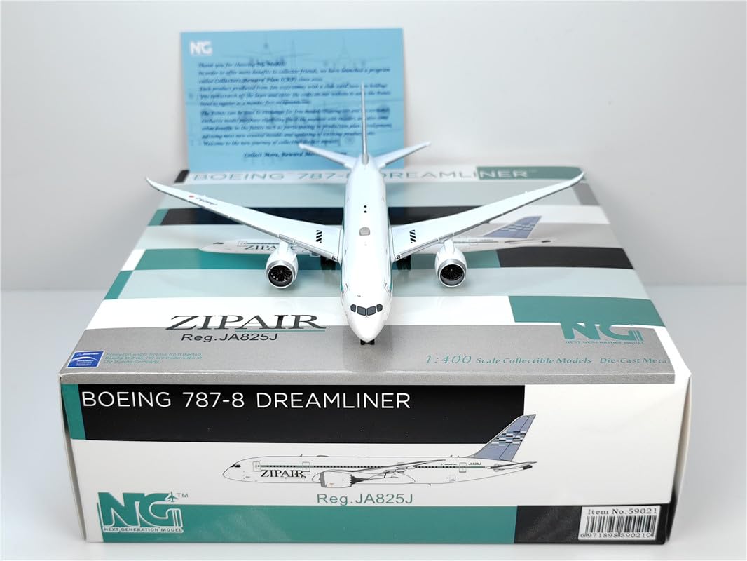 Amazon | NGmodels 1:400 NG59021 ZIPAIR Boeing 787-8 JA825J モデル