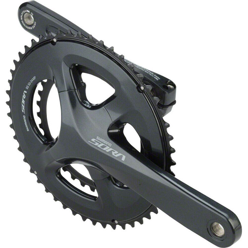 Shimano Sora R3000 9-Speed 34/50t 170mm Crankset, Bottom Bracket