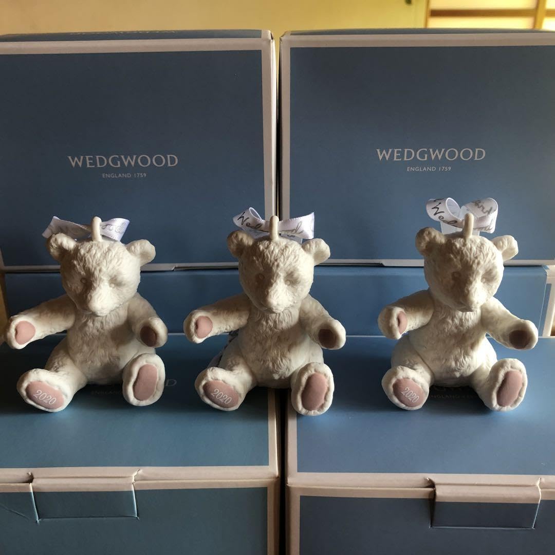 Amazon | ウェッジウッド クリスマスオーナメント 3個セット クマ